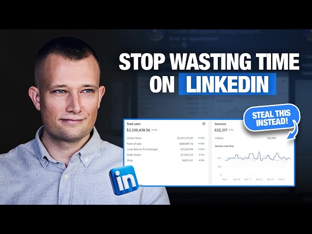 STOP Wasting Time on LinkedIn (STEAL THIS Instead to Book 50+ Calls)