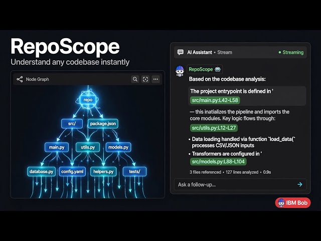 RepoScope: Interactive codebase mapping & impact analysis. See your repo, track it, build faster.