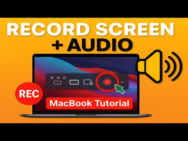HOW TO SCREEN RECORD ON YOUR MACBOOK WITH AUDIO