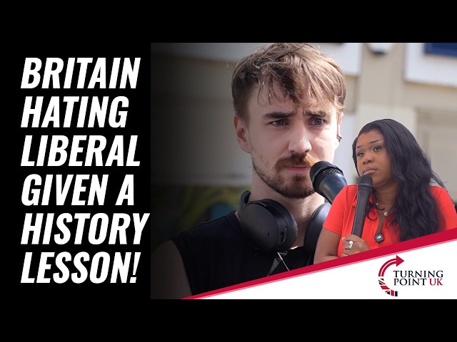 Britain Hating Liberal Is Given A History Lesson By Based And Bougie And Nick Tenconi!