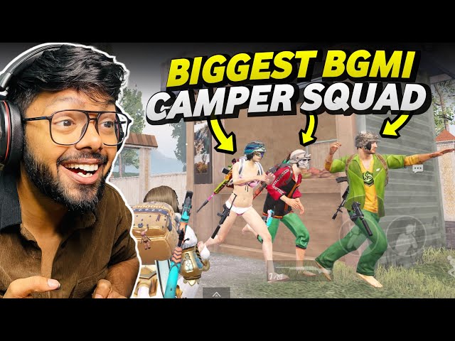 Camper Squad vs Android Gamer | Intense M24 Match - BGMI