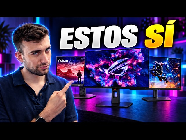Los monitores que SÍ recomiendo comprar AHORA | 1080p, 1440p y 4K