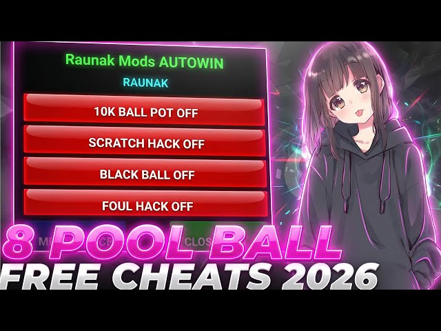 8 Ball Pool Mod Menu – Powerful Hack *Free* with Auto Pot, Stat Max & Quick Wins! Download [2026]!