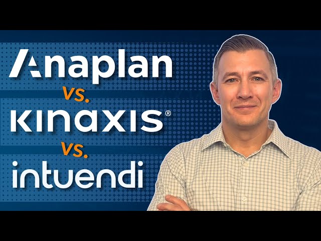 Anaplan vs. Kinaxis vs. Intuendi: Demand Planning Software Compared