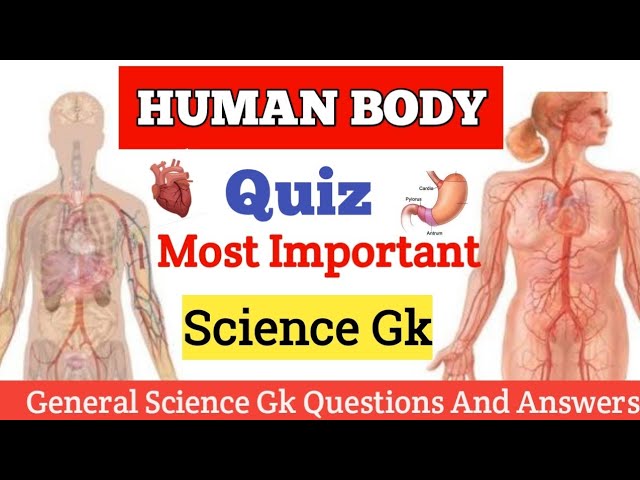 Human Body GK || Biology GK Questions || Science GK in English