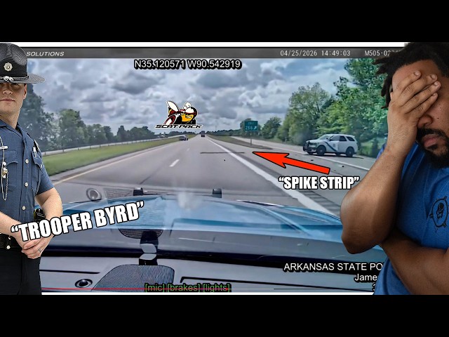 Trooper Byrd does NOT F***ING PLAY | Charger Scatpack 392 runs from ASP at 140MPH & gets SPIKED!