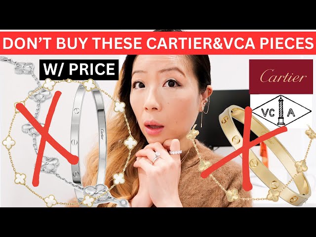 DON'T BUY THESE CARTIER AND VCA PIECES w price | Worst Cartier and Van Cleef and Arpels pieces