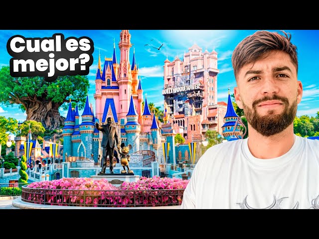 I visited ALL of the Disney parks in Orlando! 🏰✨