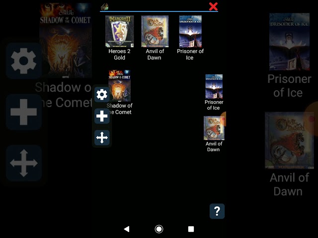 Magic DosBox - Prisoner of Ice 1995 - Android configuration.