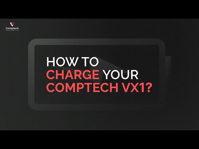 How to charge the Comptech VX1