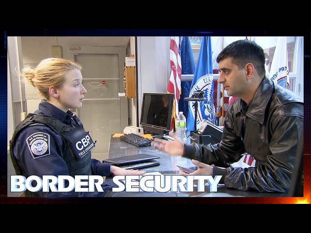 Traveller Attempts Illegal Entry At Border | S1 Ep 23 | Border Security America