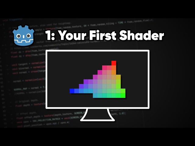 Your First Shader | Godot Shader Basics 01