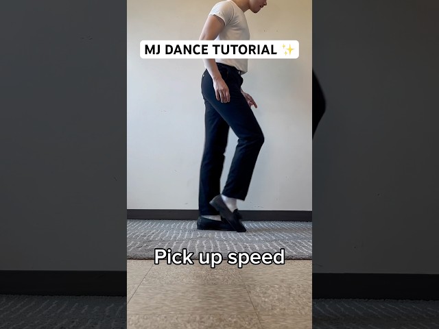 MICHAEL JACKSON STATIONARY WALK TUTORIAL 🚶✨