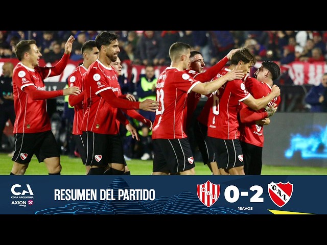 Round of 32: Unión de Santa Fe 0 - Independiente 2
