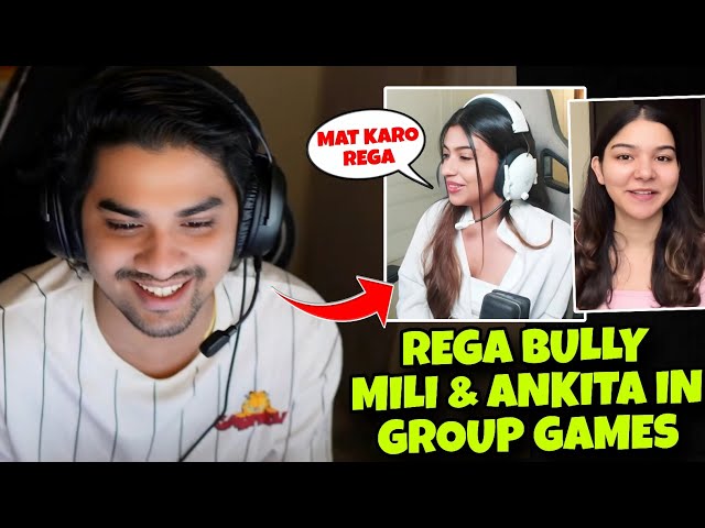Rega Bullying Mili & Ankita in S8UL Group Games 😂🔥 Full Fun 🚀