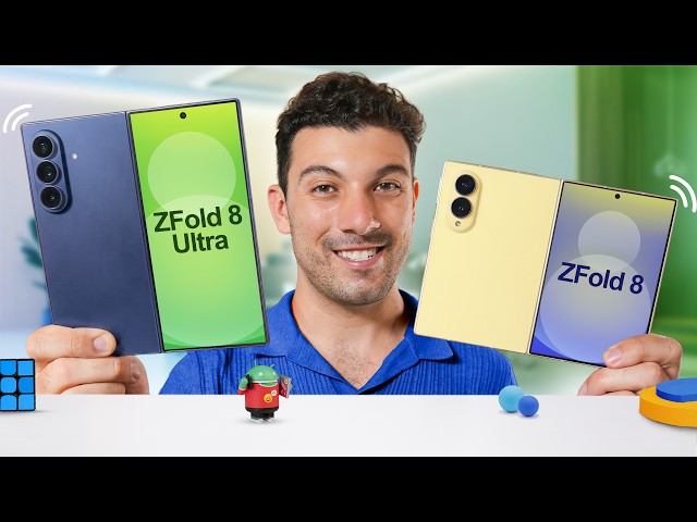 Top 12 New Features on Galaxy Z Fold 8 Phones!