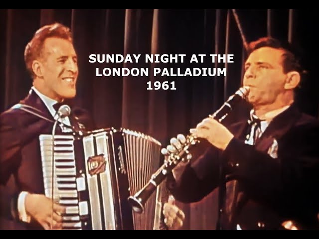 In colour! - SUNDAY NIGHT AT THE LONDON PALLADIUM, 1961