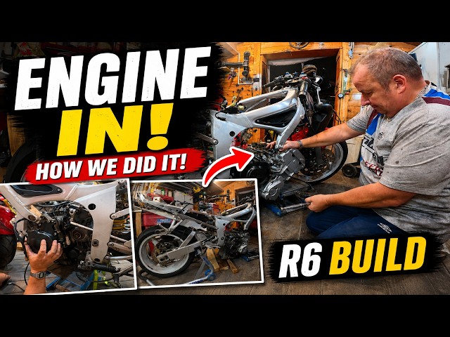 We Put The Engine Back In The R6 – Watch This!