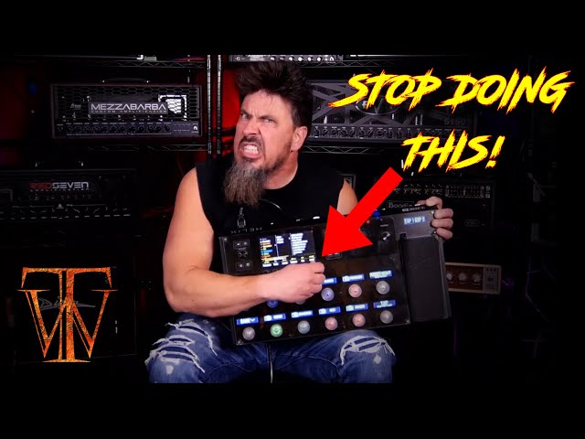 Five Common Mistakes With Amp Modelers