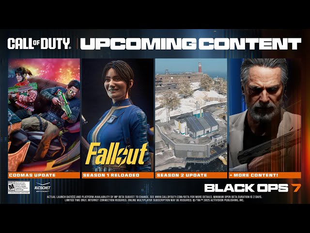 HUGE NEW Black Ops 7 Upcoming Content Updates EARLY PREVIEW! (Season 1 Reloaded, Season 2, & More)
