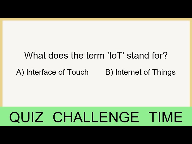 Tech Knowledge Test – 25 Questions