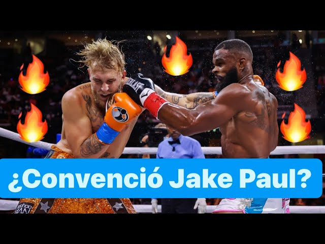 ¿Jake Paul, le ganó bien a Tyron Woodley?