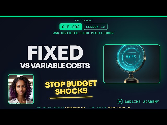 CLF-C02 · Lesson 12: Cut Cloud Waste with Cost Models