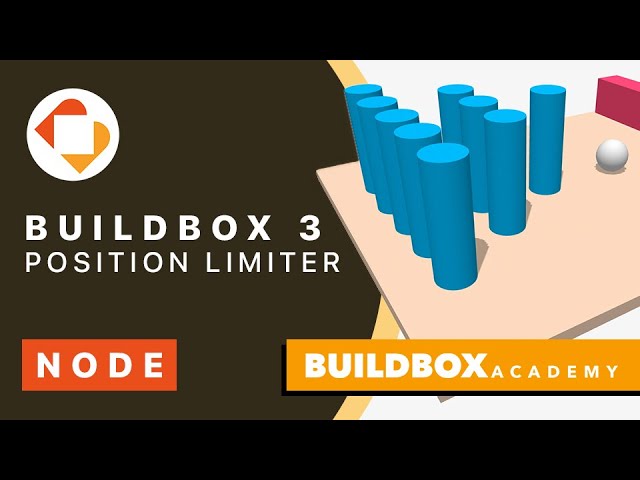 Buildbox 3 Tutorial: How to use the Position Limiter Node to make a Simple Skittles Game