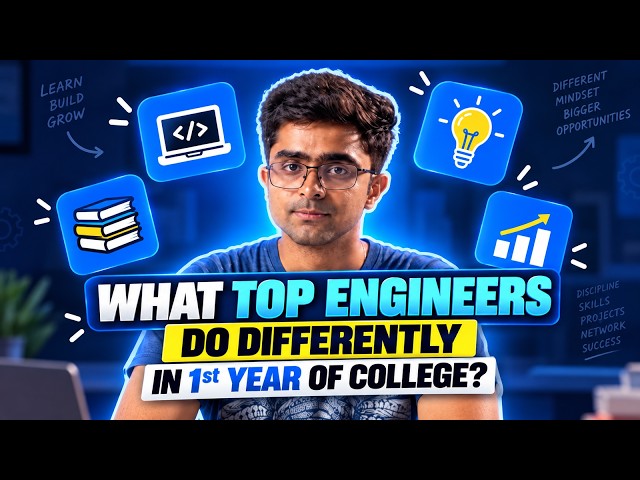 Do These 5 Things Now If You Are A First Year Engineering Student