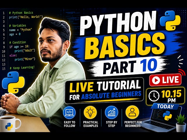 Python Tuples & Sets | Python Full Course for Beginners (Part 10)