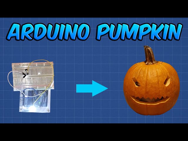 Halloween Project: Making a Flickering Light For a Pumpkin Using an Arduino