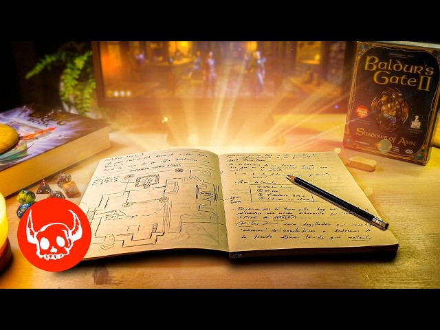Por qué juego CRPGs con un CUADERNO cerca (y por qué tú también deberías)