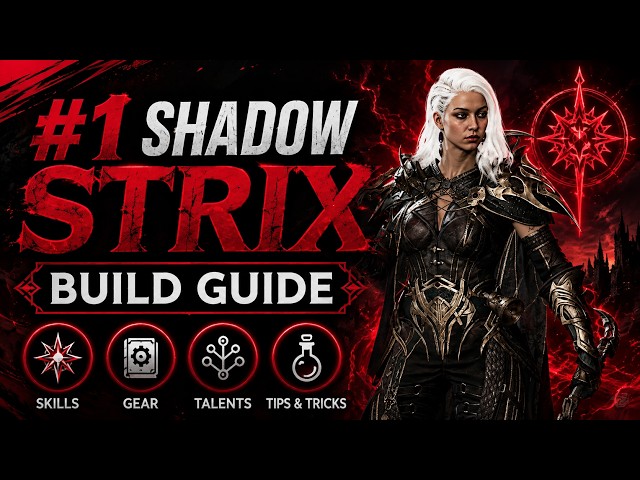 How I Hit RANK 1 with Shadow Strix (BROKEN Build + Full Affix Guide, Beginner Friendly)