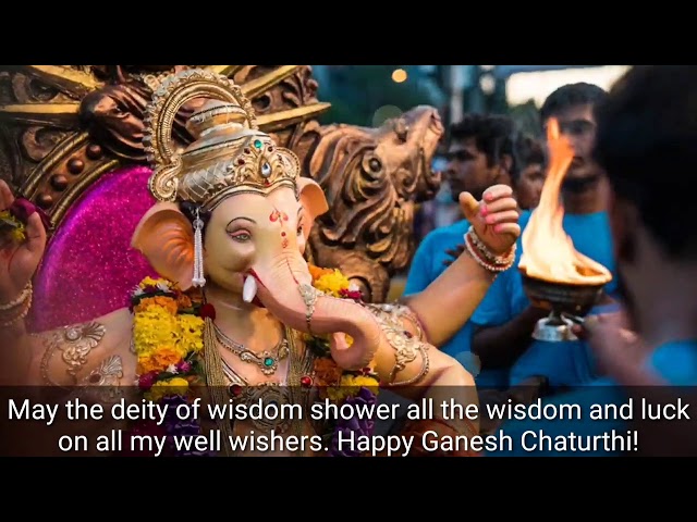 HAPPY GANESH CHATIRTHI