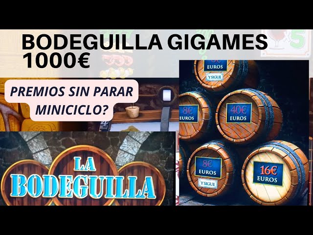 La bodeguilla Gigames Salón. PREMIAZOS!