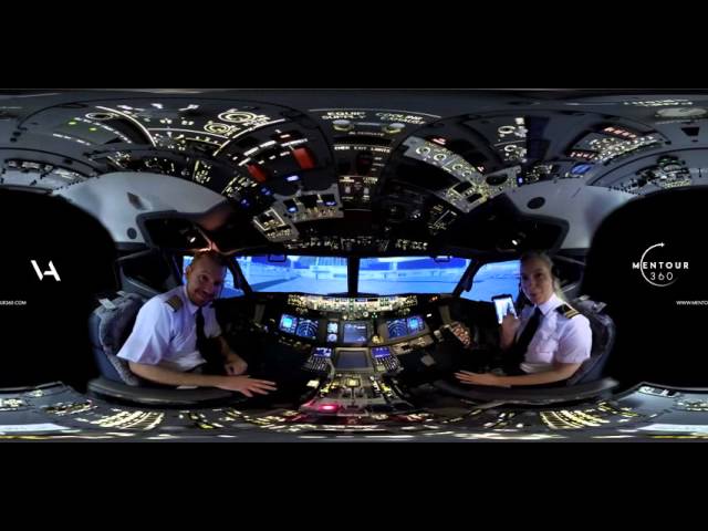 Cockpit introduction to Mentour 360 - 360 video