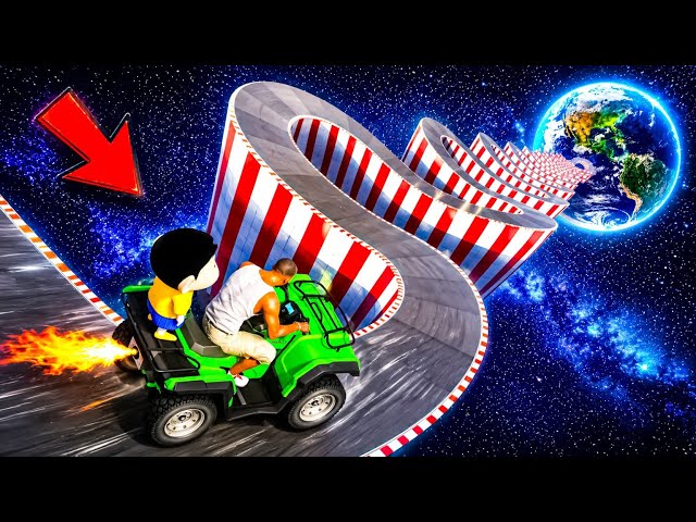 BIGGEST MEGA RAMP CLIMB CHALLENGE in GTA 5! 😱 Off-Road Cars vs Bikes