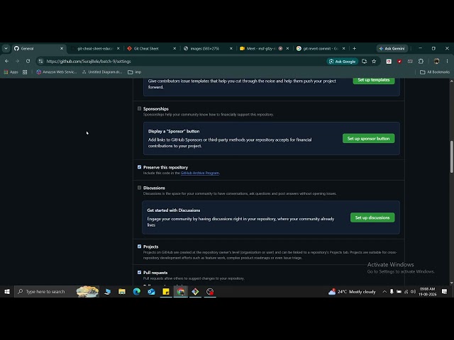 Git, GitHub Overview, and Forking Repository part8