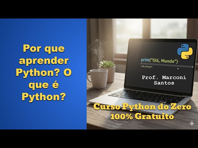 Aula 5: Por que aprender Python hoje? (O que é Python e Como Começar do Zero! 🚀)