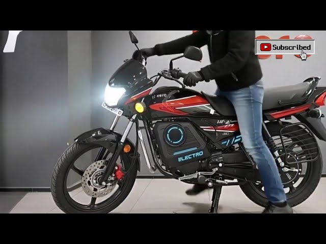 Hero Splendor Electric Bike Launched – 300km Range or top Speed 110km/h at ₹45,420