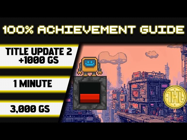 Cubey: Blockbyte Title Update 2 100% Achievement Walkthrough * 1000GS in 1 Minute *
