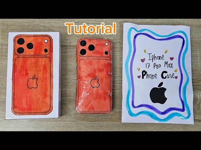 iPhone 17 Pro Max 📱 Paper DIY Squishy | Unboxing & Tutorial | @CRAFTYDIY15 