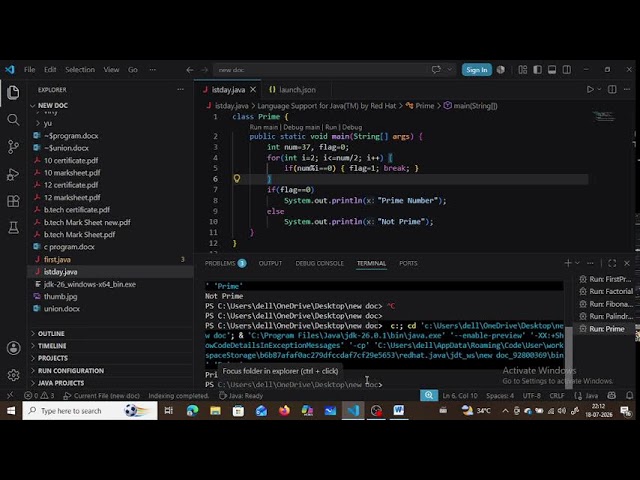 ☕ Java Coding कैसे करें ☕ Jdk install  कैसे करें  how to use java with vsc bci sci exam 2026