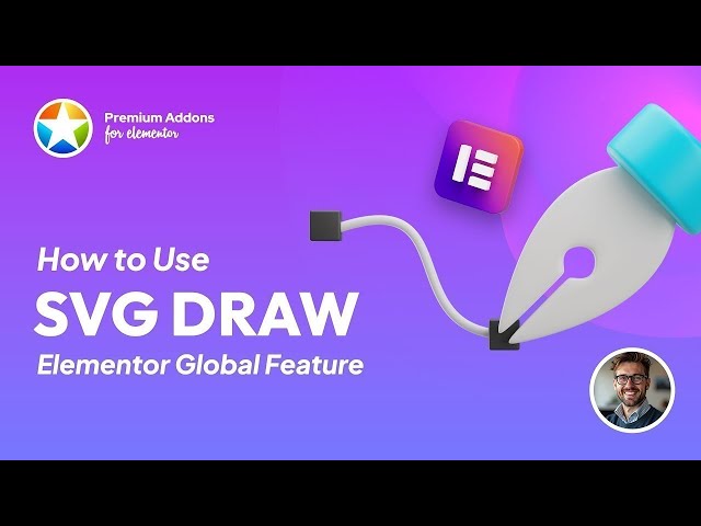 How to use Elementor SVG Draw Global Addon from Premium Addons