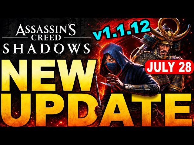 Assassin's Creed Shadows Update 1.1.12 Patch | Huge Bug Fixes, Performance Improvements & More