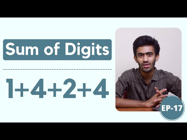 Sum of Digits of a Number  | C Programming for Beginners  Ep - 17 | Tamil | code io