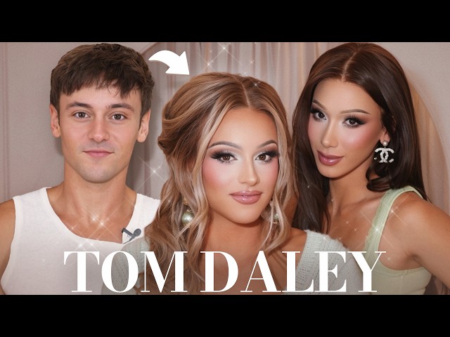 Tom Daley Gets His First Drag Makeover | Plastique's Beauty Bar