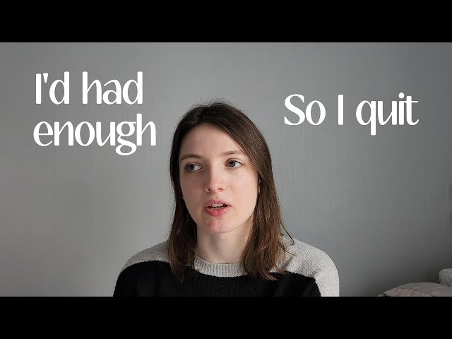 I Quit My Toxic Job