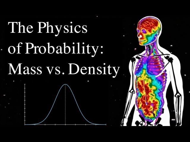 The physics of probability mass and density functions