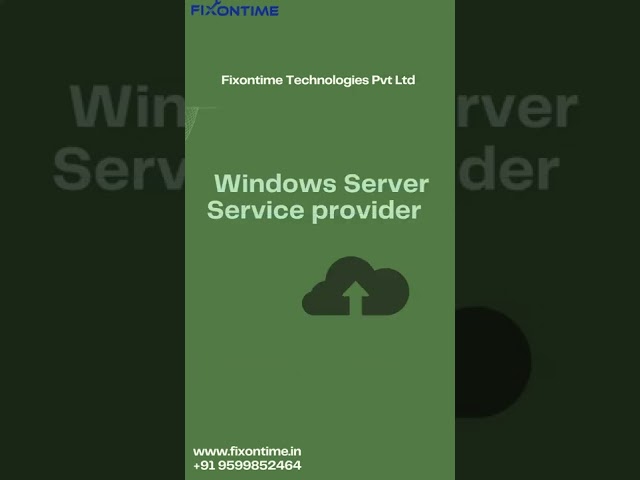 Windows Server Service provider #windowsserver